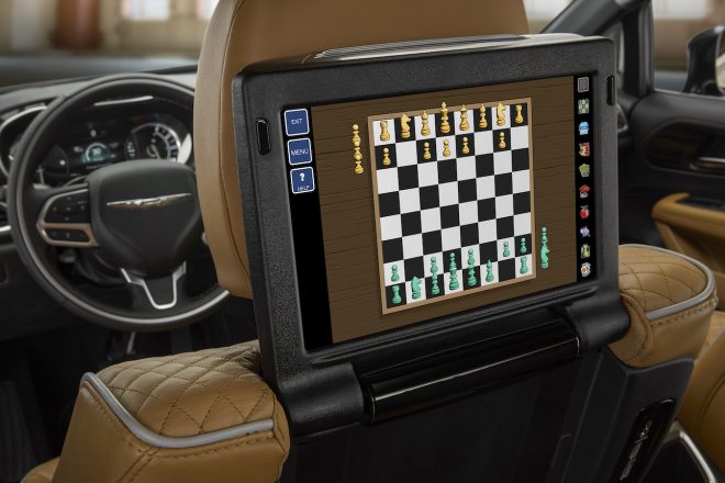 Uconnect Theater rear-seat entertainment system