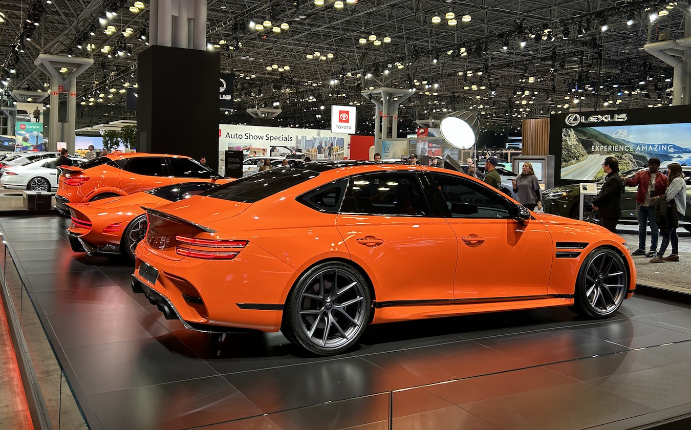 2024 New York Auto Show Highlights: Genesis GV60 Magma & Neolun Concepts